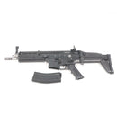 【中古即納】[MIL] WE/CyberGun(サイバーガン) ガスブローバック FN SCAR-L GBBR ブラック (JP ver./FN HERSTAL Licensed)(