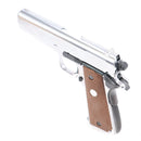 【中古即納】[MIL] マルシン工業 発火モデルガン コルト コンバットコマンダー シルバーABS (18歳以上専用)(20150223)