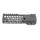 【中古即納】[MIL] Airsoft Artisan(エアソフト・アルチザン) SLRタイプ Rifleworks HELIX 6.7インチ KeyModハンドガード BK(ブラック/黒)(STD M4 AEG/GBB対応)(AA-RAS-18)(20191231)