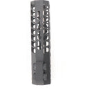 【中古即納】[MIL] Airsoft Artisan(エアソフト・アルチザン) SLRタイプ Rifleworks HELIX 6.7インチ KeyModハンドガード BK(ブラック/黒)(STD M4 AEG/GBB対応)(AA-RAS-18)(20191231)