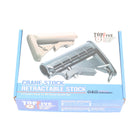 【中古即納】[MIL] G&G ARMAMENT(ジーアンドジーアーマメント) GR16用 クレーンストック QDバッテリータイプ BK(ブラック/黒)(G-05-035)(20150223)