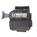 【中古即納】[MIL] WARRIOR ASSAULT SYSTEMS(ウォーリアーアサルトシステムズ) ユニバーサルピストルホルスター BK(ブラック/黒)(20150223)