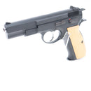 【中古即納】[MIL] KSC 限定品 ガスブローバック Cz75 ファーストバージョン ウッドグリップスペシャル ABS (18歳以上専用)(20260130)