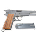 【中古即納】[MIL] マルシン工業 発火モデルガン完成品 ハイパワー コマーシャル エクセレントHW(ヘビーウェイト) 木製グリップ仕様 (18歳以上専用)(20260228)