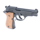 【中古即納】[MIL] マルシン工業 PFCブローバック 発火式モデルガン完成品 M84 ブラックHW(ヘビーウエイト) 強化版 木製グリップ(ウォールナット)付き (18歳以上専用)(20220614)