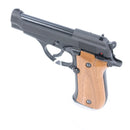 【中古即納】[MIL] マルシン工業 PFCブローバック 発火式モデルガン完成品 M84 ブラックHW(ヘビーウエイト) 強化版 木製グリップ(ウォールナット)付き (18歳以上専用)(20220614)