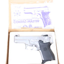 【中古即納】[MIL] WA ウエスタンアームズ 固定スライドガスガン M6906カスタム コンバットマスター マットステンレスモデル ABS (18歳以上専用)(20150223)