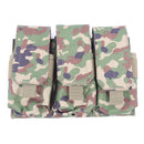 【中古即納】[MIL] ノーブランド M4/M16 トリプルマガジンポーチ 2型迷彩(20150223)