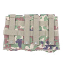 【中古即納】[MIL] ノーブランド M4/M16 トリプルマガジンポーチ 2型迷彩(20150223)
