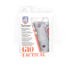 【中古即納】[MIL] Pachmayr(パックマイヤー) M92FS用 G10グリップ チェッカー GY(グレー)/BK(ブラック)(