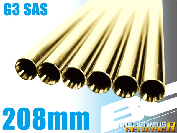 【新品】【お取り寄せ】[MIL]ライラクス BCブライトバレル【208mm】G3SAS用(20150223)
