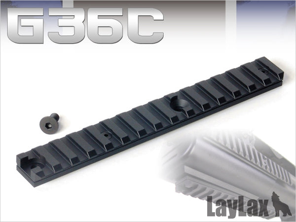 【新品】【お取り寄せ】[MIL]LayLax(ライラクス) G36C ボトムロングレイル(20150223)