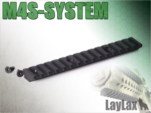 【新品】【お取り寄せ】[MIL]ライラクス M4S-SYSTEM ボトムロングレイル(20150223)