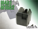 【新品即納】[MIL]LayLax(ライラクス)M16 BOXマガジン(次世代M4用アダプタ付き)(20150223)