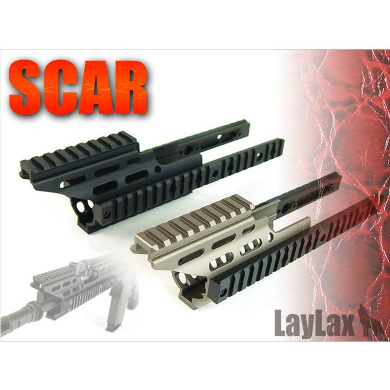 【新品即納】[MIL]ライラクス SCAR-L ハンドガードブースター(※SCAR-H対応) ダークアース(20150223)