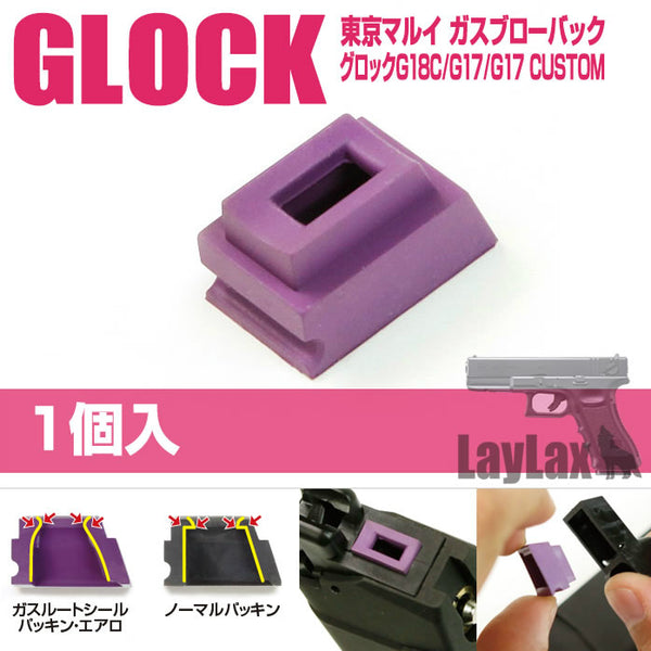 【新品】【お取り寄せ】[MIL]ライラクス マルイグロックシリーズ ガスルートシールパッキン・エアロ(20150223)