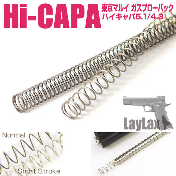 【新品即納】[MIL]LayLax(ライラクス) Hi-CAPA5.1 ハイスピードリコイルスプリング(20150223)