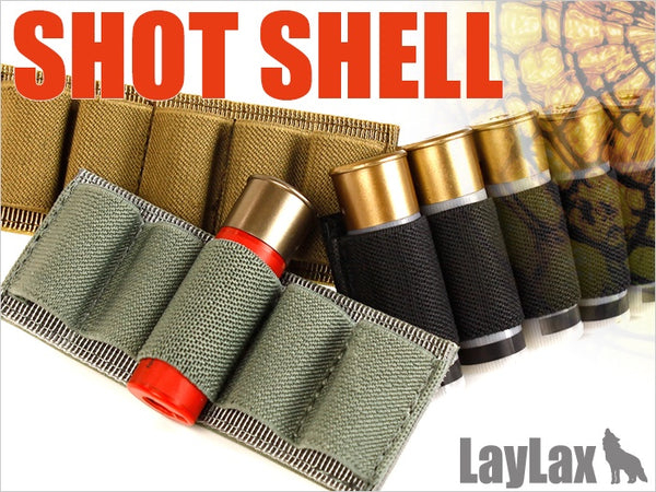 【新品即納】[MIL]LayLax(ライラクス)ショットガンシェル ホルダー(5発用×1個入り) BK(20150223)