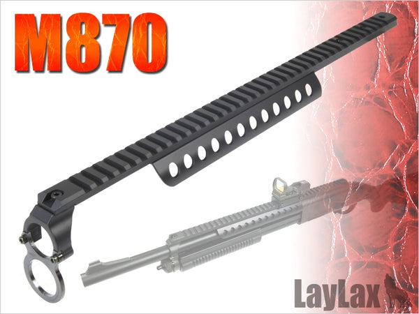 【新品即納】[MIL]LayLax(ライラクス)M870 トップレイル(20150223)