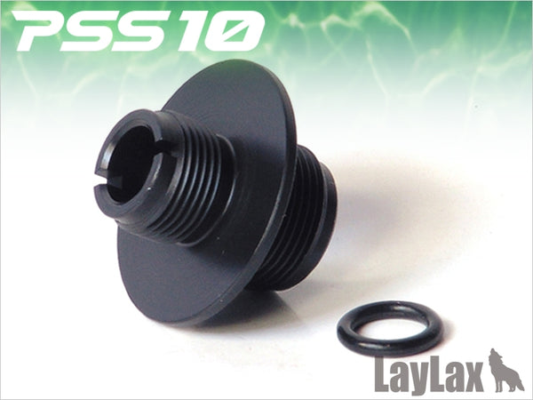 【新品即納】[MIL]LayLax(ライラクス)PSS10 サイレンサーアタッチメント Gスペック用正ネジ(20150223)