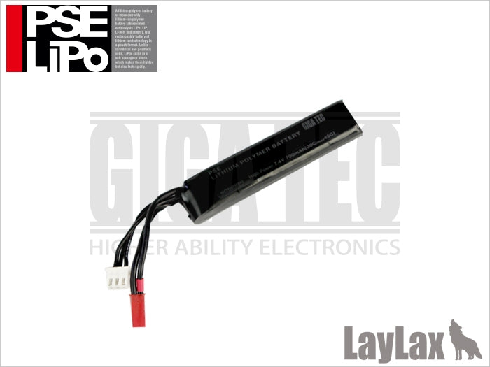 【新品即納】[MIL]LayLax(ライラクス)PSEリポバッテリー7.4V 電動ハンドガンタイプ(20150223)