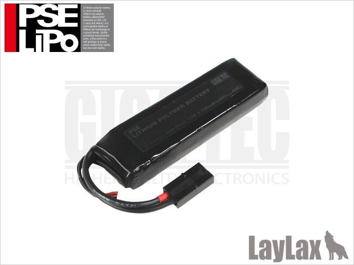 【新品即納】[MIL]LayLax(ライラクス)PSEリポバッテリー7.4V ラージバッテリー(20150223)
