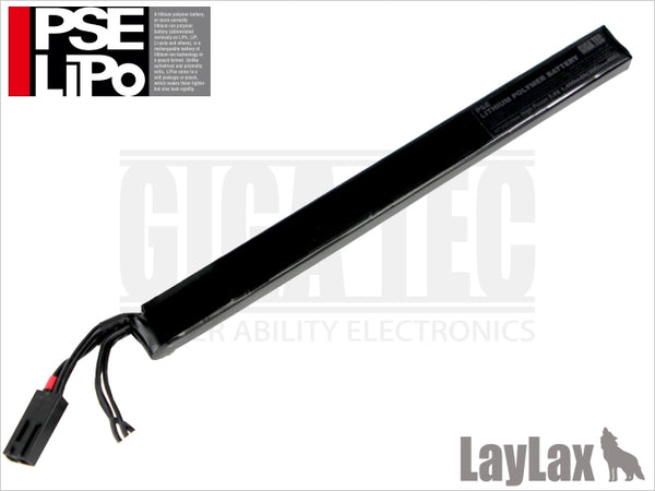 【新品即納】[MIL]LayLax(ライラクス)PSEリポバッテリー7.4V スティックバッテリー(20150223)