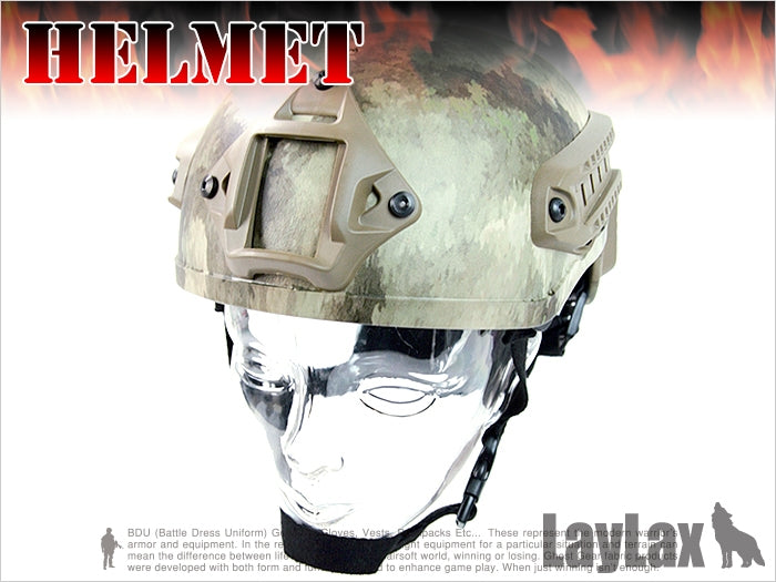 【新品即納】[MIL]LayLax(ライラクス)FBヘルメット AT(20150223)