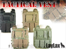 【新品即納】[MIL]LayLax(ライラクス)LACベスト コンプリートセット BK(20150223)