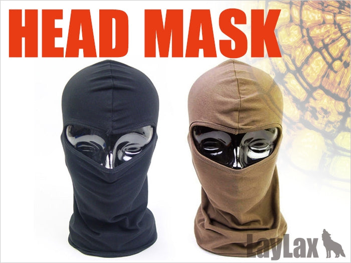 【新品即納】[MIL]ライラクス HEAD MASK (ヘッドマスク)BK(20150223)