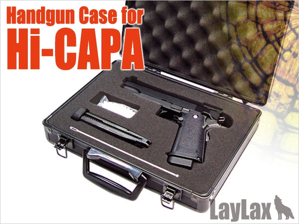 【新品即納】[MIL]ライラクス ハンドガンケース Hi-CAPA5.1・ガバメント対応(20150223)