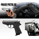 【新品】【お取り寄せ】[MIL]東京マルイ ニュー銀ダンエアガンRFポリスピストルSS リアル・ブラック (10歳以上専用)(20100903)