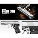 【新品即納】[MIL]東京マルイ エアーハンドガン コルト ダブルイーグル ステンレス(ホップアップ) (10歳以上専用)(20031021)