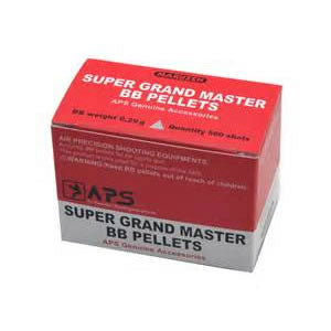 【新品】【お取り寄せ】[MIL]マルゼン APS スーパーグランドマスター BB弾(500発)(20090501)