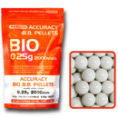 【新品】【お取り寄せ】[MIL]マルゼン アキュラシーバイオBB弾 0.25g(2000発)(20150729)