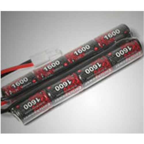 【新品即納】[MIL]G&G ARMAMENT G-11-056 電動ガン用 NI-MH バッテリー 9.6V 1600mAh(20151230)