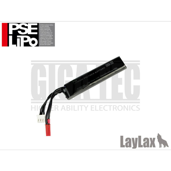 【新品即納】[MIL]LayLax(ライラクス)PSEリポバッテリー7.4V 電動ハンドガンタイプ(新価格)(20151015)
