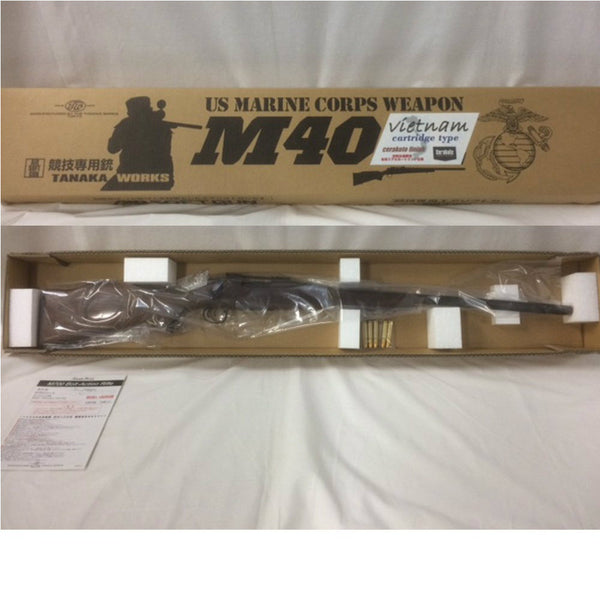 【新品即納】[MIL]タナカ ガスガン M40 ベトナム カートリッジタイプ セラコートフィニッシュ(18歳以上専用)(20151211)