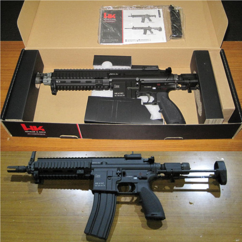 【中古即納】[MIL]VFC ガスアサルトライフル Umarex H&K HK416C GBBR (18歳以上専用)(20131115)
