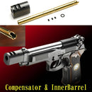 【新品即納】[MIL]フリーダムアート 東京マルイ 新型ガスブロM9シリーズ用 コンペ&ロングバレルセット(20160325)