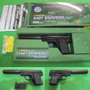 【新品即納】[MIL]クラウンモデル ポケットハンドガン エアーコッキング No.11 ベビーブローニング サイレンサー付(10歳以上専用)(20160326)