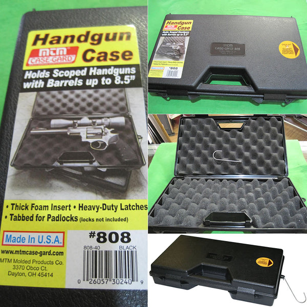 【新品】【お取り寄せ】[MIL]MTM Handgun Case ハンドガンケース(#808)(20150223)