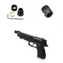 【新品即納】[MIL]KM企画 各社ベレッタM92F対応 3点保持タイプ サイレンサーアダプター(SA92EC)(20130613)