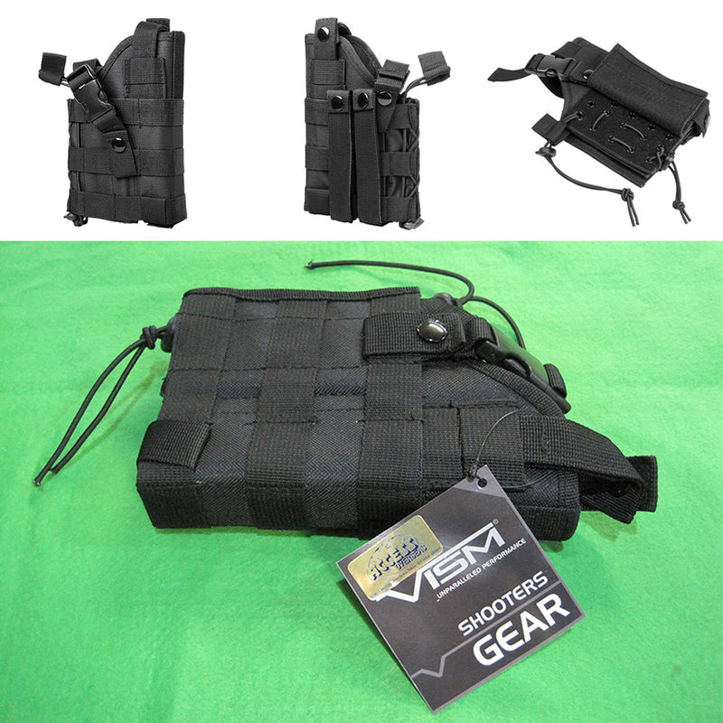 【新品即納】[MIL]NcSTR アンビデクストラスホルスター ブラック(Ambidextrous Modular MOLLE Holster Black)(CVHOL2953B)(20150223)