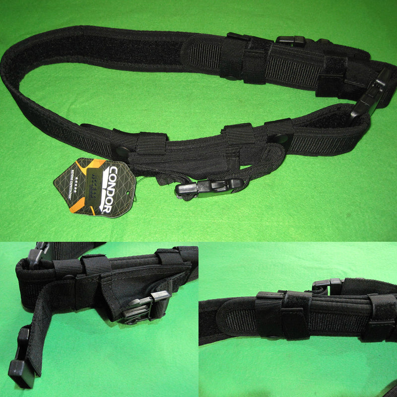 【新品即納】[MIL]COI Condor Tactical Belt BK(TAC タクティカル ベルト ブラック)(20150223)