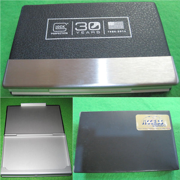 【新品即納】[MIL]GLOCK 30th Anniversary Business Card Holder(名刺入れ グロック 30周年記念ビジネスカードホルダー)(20160518)