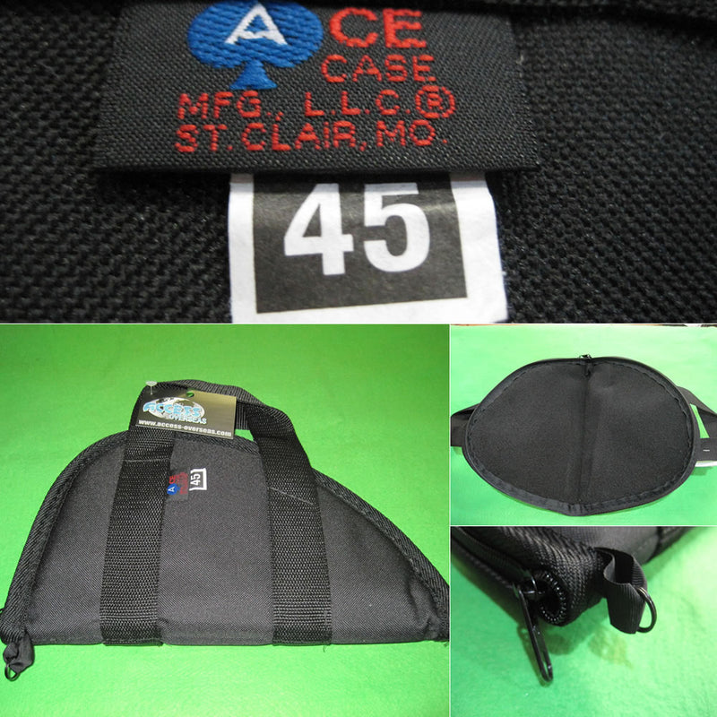 【新品即納】[MIL]ACE.CML 45 Autos Pistol Case with Handles 45オートピストルケース(A6C)(20150116)