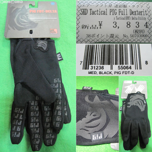 【新品即納】[MIL]SKD Tactical PIG Full Dexterity Tactical(FDT) Delta Utility Glove(デルタ ユーティリティ グローブ) BK/M(20160912)