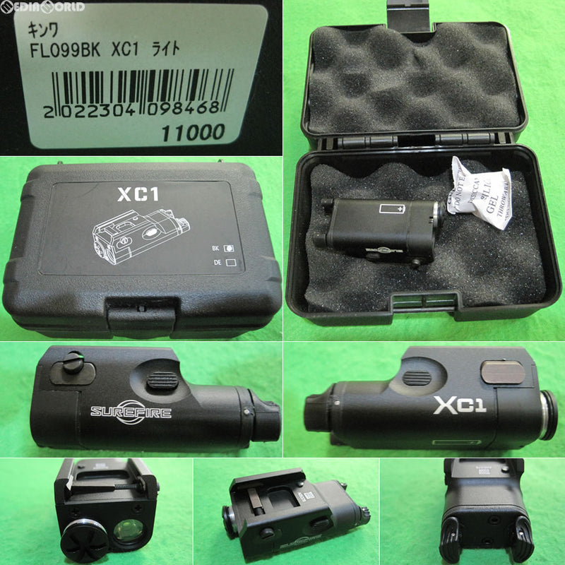 【新品即納】[MIL]XC1タイプ コンパクトピストルLEDライト ブラック(KW-FL-099-BK)(20150620)