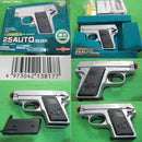 【新品】【お取り寄せ】[MIL]クラウンモデル ポケットハンドガン エアーコッキング No.12 25AUTO(25オート) シルバー (10歳以上専用)(20161116)